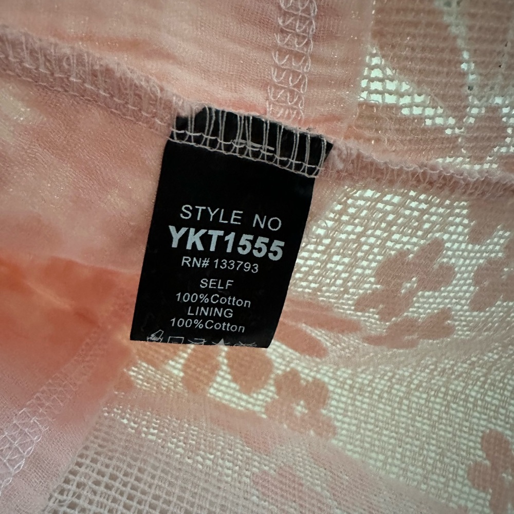 POL S Floral Lace Patchwork Kimono - Picture 8 of 9